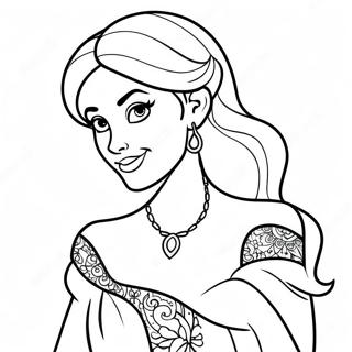 Tatuering Disney Prinsessa Malarbild 25585-23548