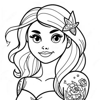 Tuff Tatuering Ariel Malarbild 25586-23551