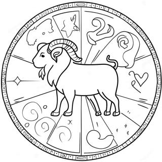 Zodiakens Tecken Malarbild 25747-23671