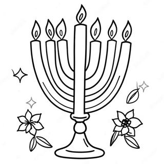 Hanukkah Malarbild 261-210