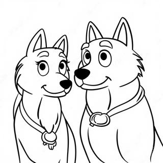 Balto Och Jenna Aventyr Malarbok 26463-24232