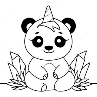 Unicorn Panda Farglaggningssida 26552-24299