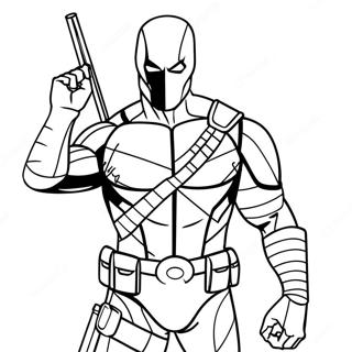 Deathstroke Målarbilder