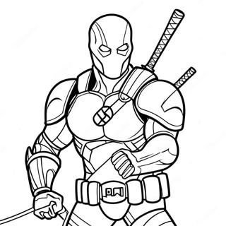 Deathstroke I Aktion Malarbok 26633-24365