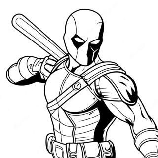 Deathstroke I Aktion Malarbok 26633-24367