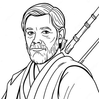 Obi Wan Kenobi Målarbilder