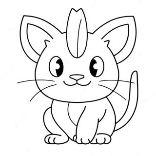 Meowth Pokemon Malarbild 26712-24428