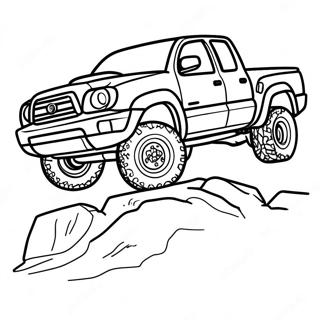 Klassisk Toyota Tacoma Off Road Malarbok 27334-24920