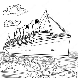 Storslaget Britannic Oceanlinjer Farglaggningssida 27454-25015