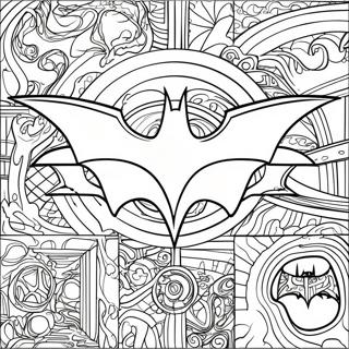 Batman Logotyp Malarbild 27553-25082