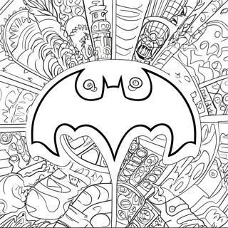 Batman Logotyp Malarbild 27553-25083