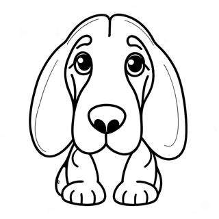 Basset Hound Farglaggningssida 27583-25107