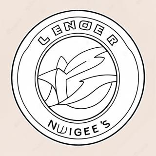 Denver Nuggets Logotyp Malarbild 28004-25436