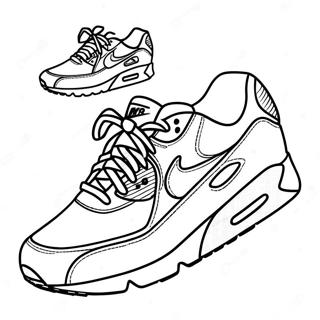 Air Max Sneakers Malarbild 28104-25516