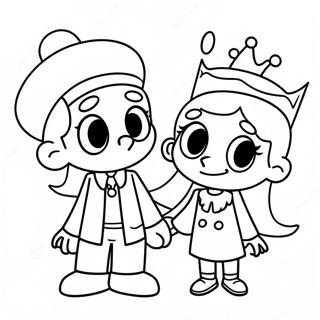 Timmy Turner Och Fairy Godparents Farglaggningssida 28286-25653