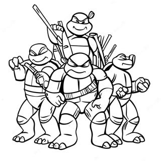 Tmnt 2012 Malarbild 28465-25794