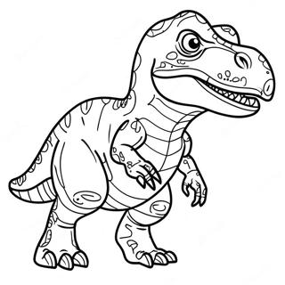 T Rex Malarbild 2868-2322