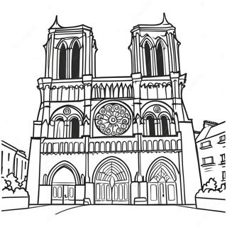 Notre Dame Målarbilder