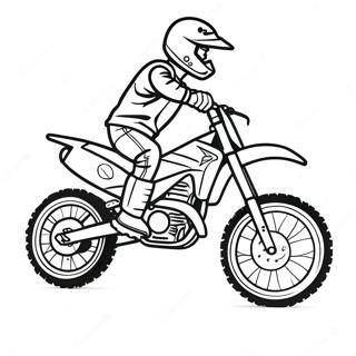 Cool Dirt Bike Forare Malarbild 292-239