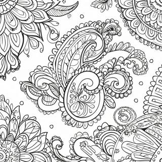 Paisley Monster Malarbild 29327-26468