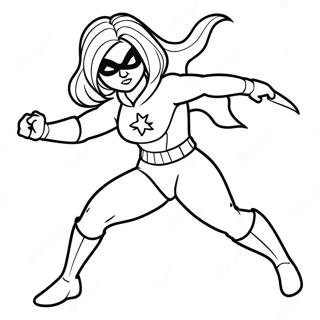 Ms Marvel I Aktion Malarbild 29378-26510