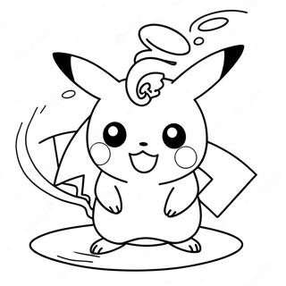 Charmig Pikachu Pokemon Go Malarbild 29408-26536