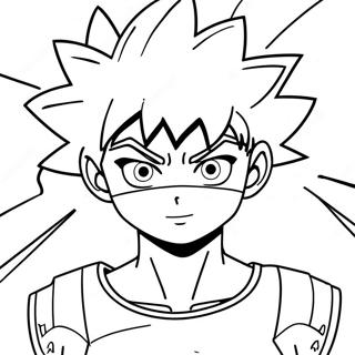 Killua Med Blixtkrafter Malarbild 29698-26767