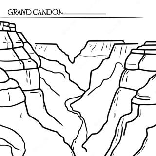 Grand Canyon Naturskon Utsikt Malarbild 29767-26820