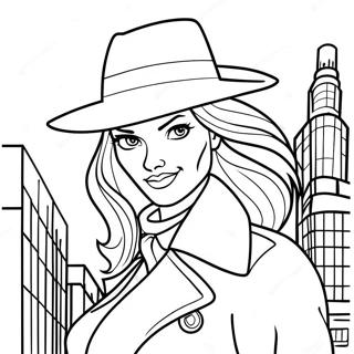 Carmen Sandiego I En Mystisk Stad Farglaggningssida 29889-26909