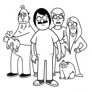 Bobs Burgers Malarbild 2998-2428