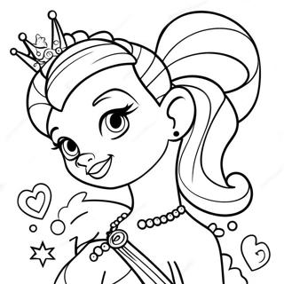 Punk Disney Prinsessa Malarbild 30148-27115