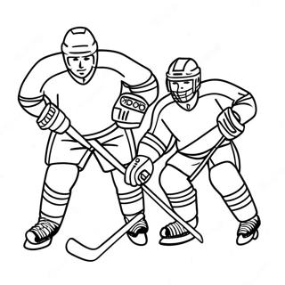 Hockey Malarbild 301-243