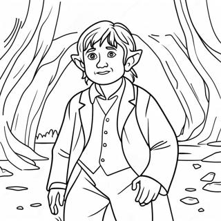 Bilbo Baggins Aventyr Malarbild 30239-27192