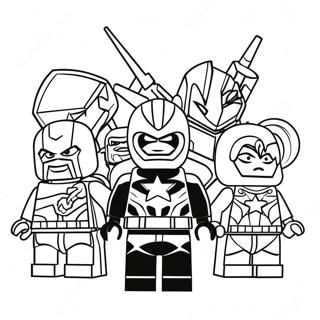 Lego Avengers Malarbild 3028-2474