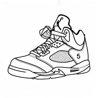 Jordan 5 Sneakers Malarbok 30348-27270