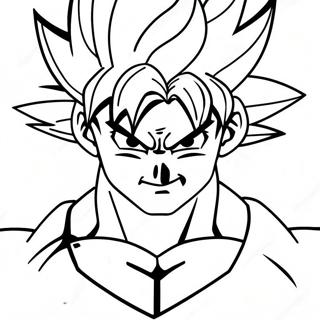 Super Saiyan Goku I Aktion Malarbild 30439-27346