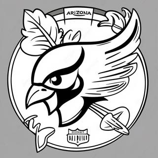 Arizona Cardinals Logotyp Malarbild 30658-27519