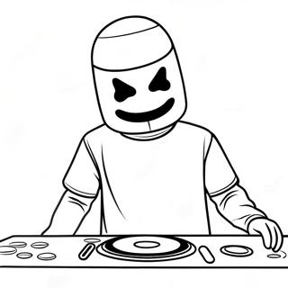 Dj Marshmello Malarbild 30788-27622