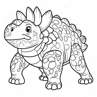 Ankylosaurus Malarbild 30798-27631