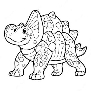 Ankylosaurus Malarbild 30798-27632