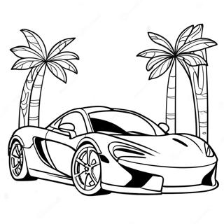 Mclaren Sportbil Malarbild 31609-2061