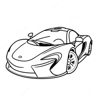 Mclaren Sportbil Malarbild 31609-2064