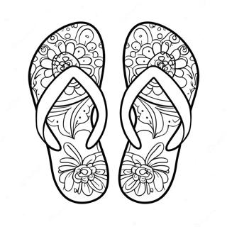 Flip Flop Malarbild 31698-14158