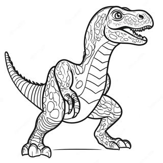 Indoraptor Ropande Malarbild 31759-16314