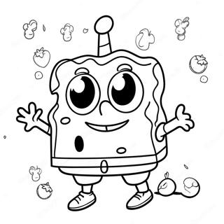 Baby Spongebob Malarbild 32059-16542