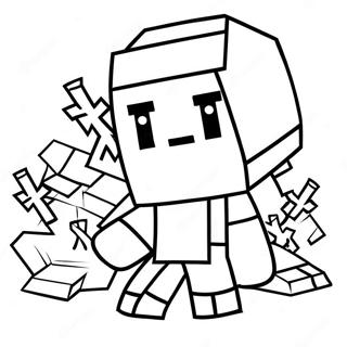 Minecraft Alex Malarbild 32119-16590