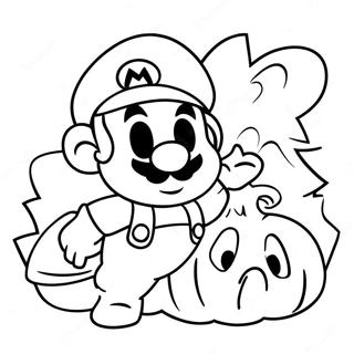 Mario Halloween Farglaggningssida 32139-16606