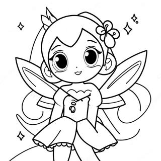 Anime Fairy Malarbild 32971-17250