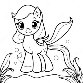 My Little Pony Sjojungfru Malarbok 33051-17315