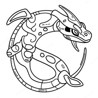 Rayquaza Malarbild 33111-17363